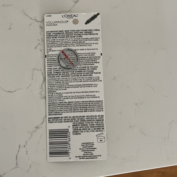 New L’OREAL Paris Voluminous Mascara - Picture 2 of 4